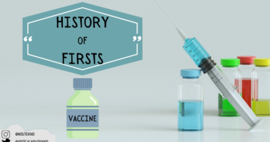 HISTORY OF FIRSTS VACCINE
